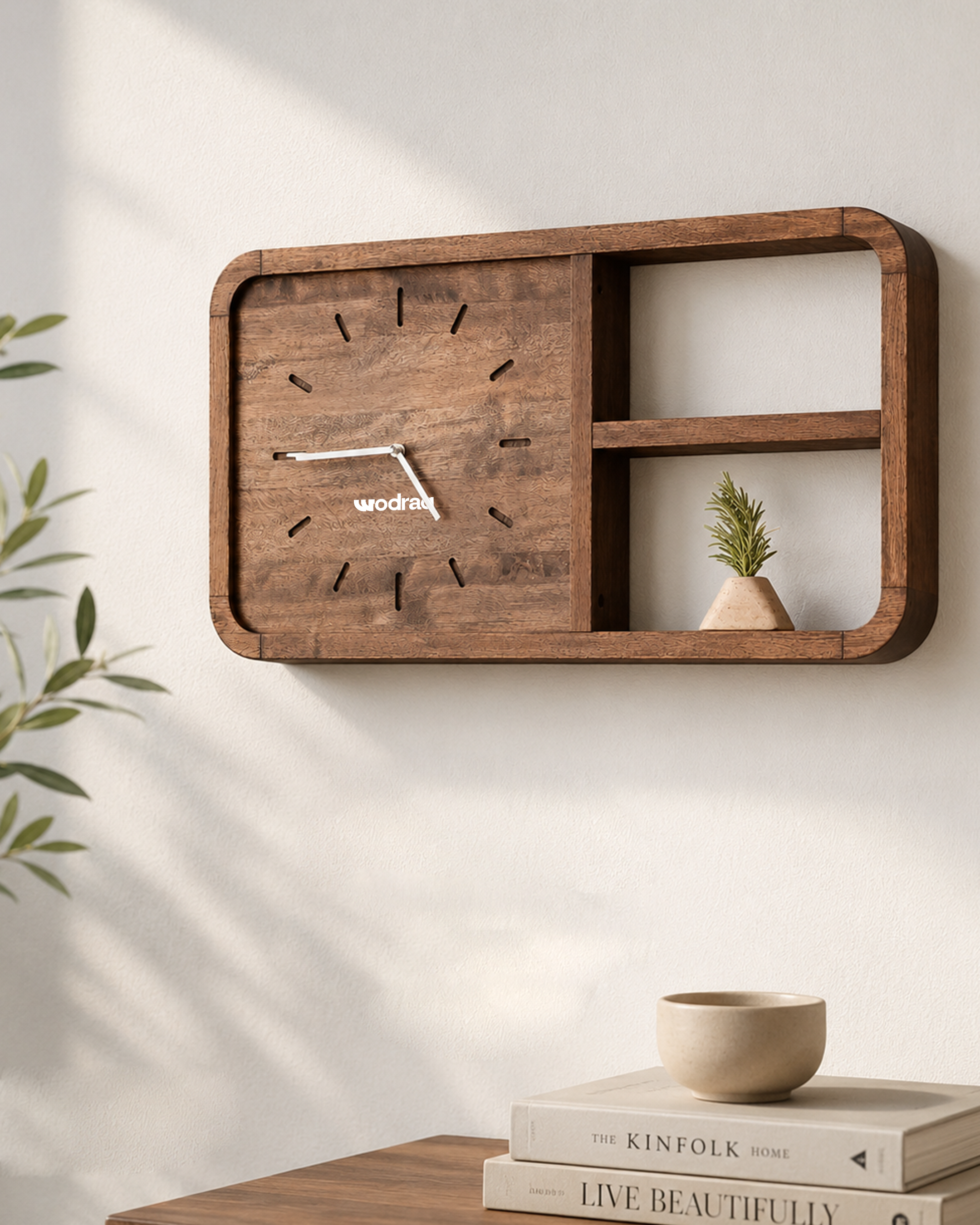 Premium Wooden Clock