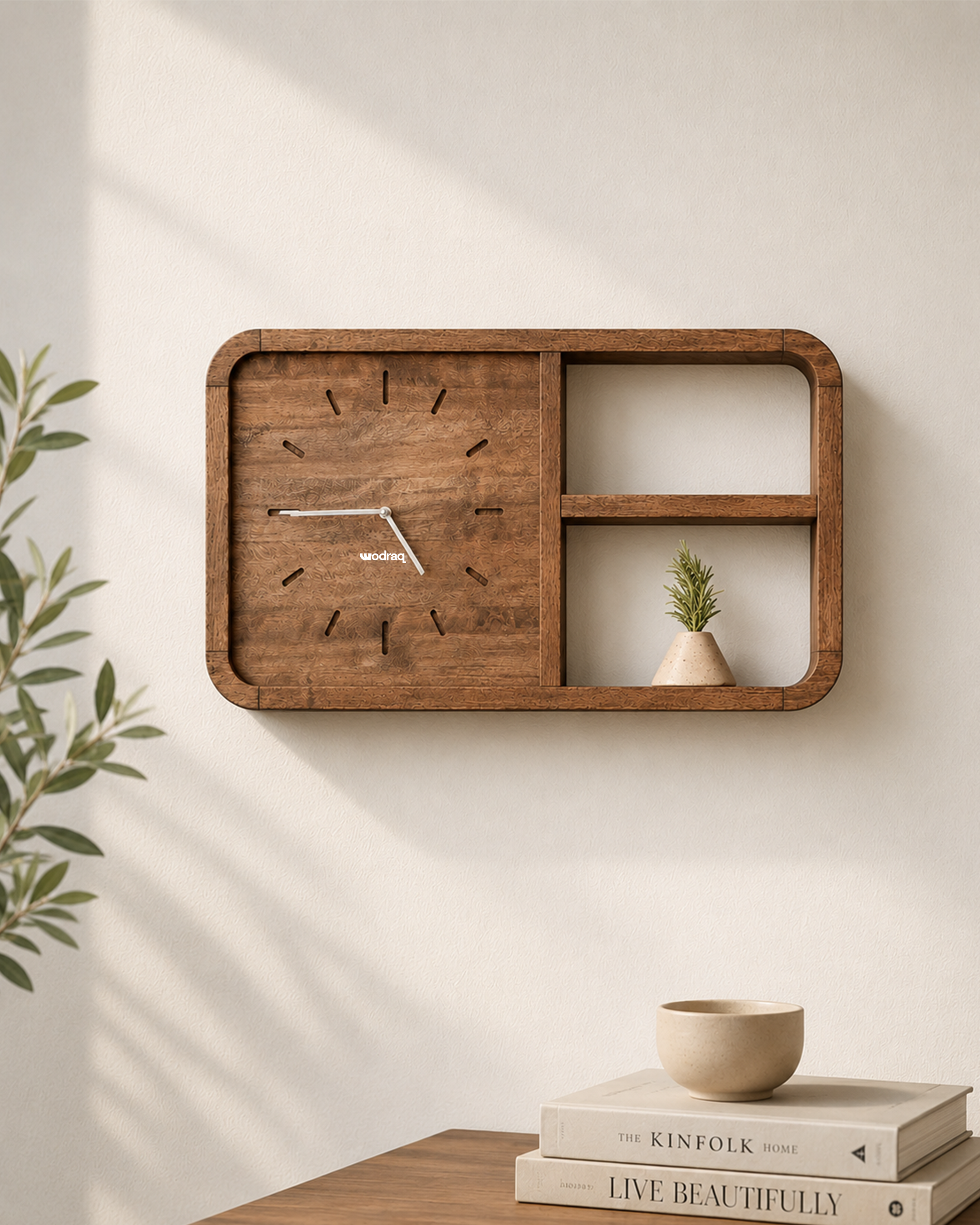 Premium Wooden Clock